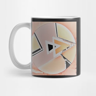 PASTEL ART DECO ABSTRACT MOD GEOMETRIC DESIGN Mug